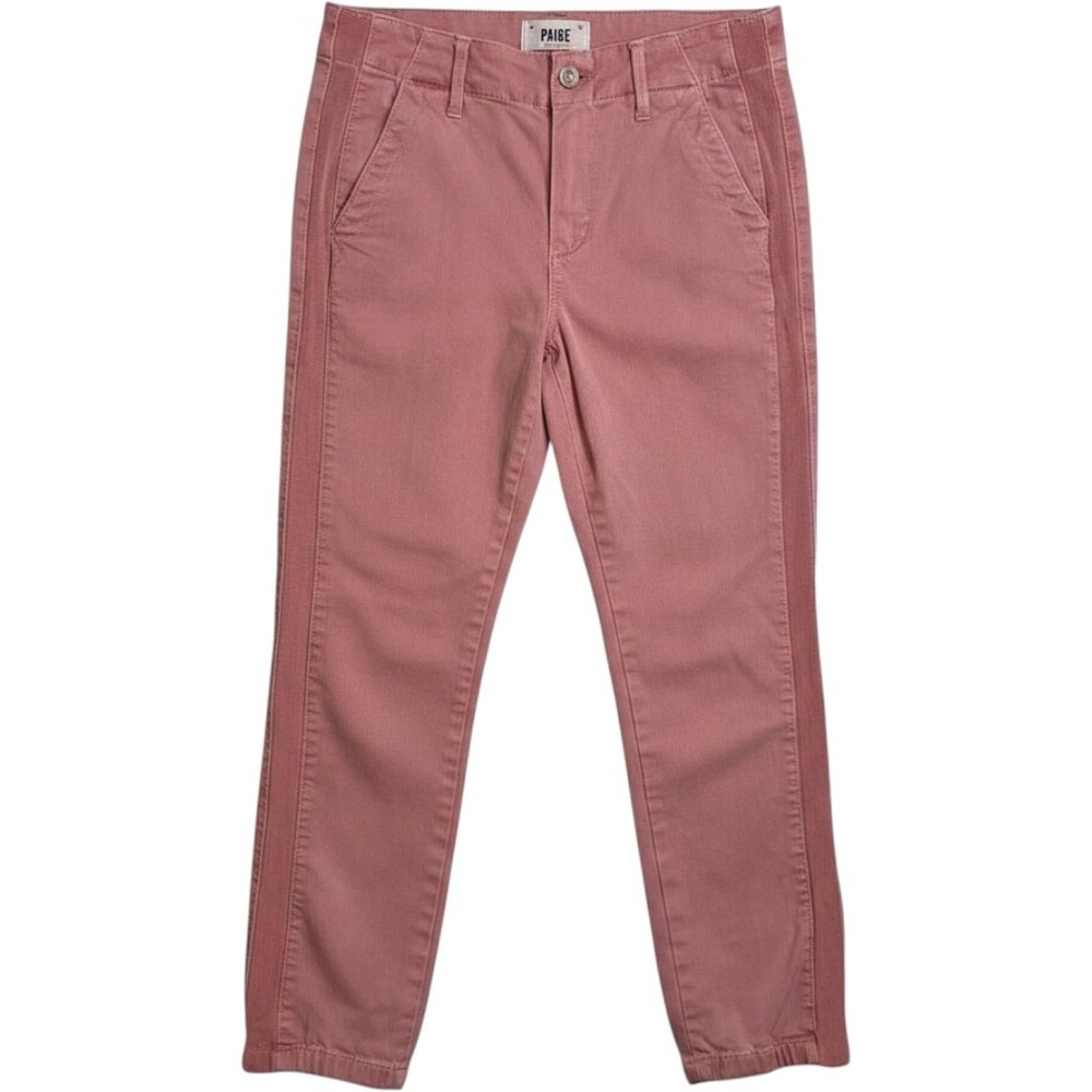 Paige Pink Maisie Jogger Pants Pastel Stretch‎ Waist Casual Loungewear Comfort